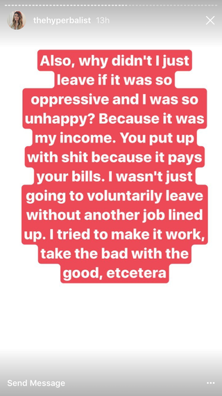 Illustration for article titled 'Just Like Actual What the Fuck': InstaStory Shoots Thunderbolt Into Heart of Cupcakes and Cashmere Community